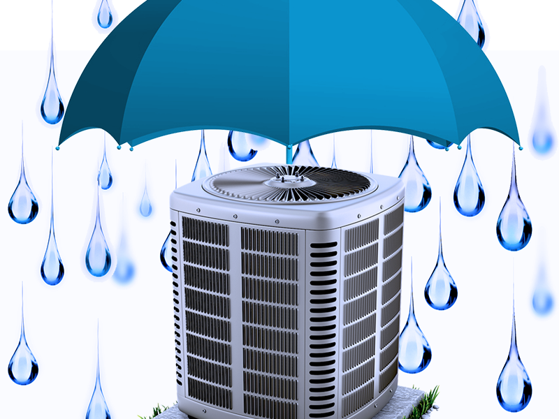How Does Rain and Humidity Damage AC Unit?