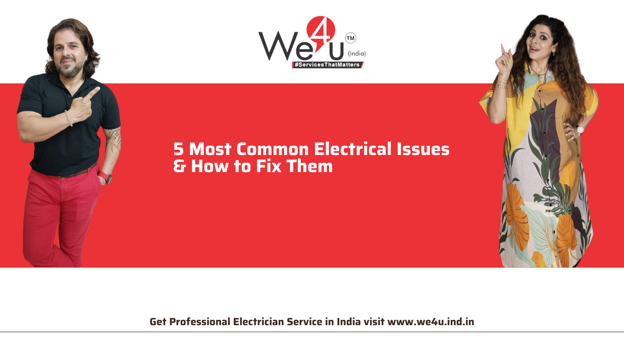 5 Most Common Electrical Issues & How to Fix Them